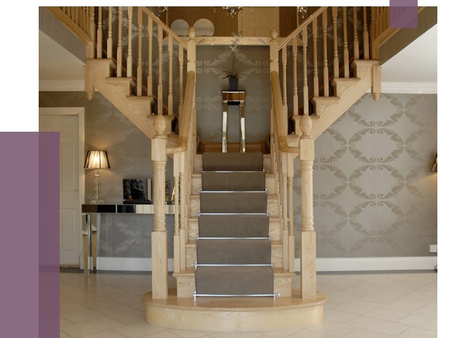 Монтаж деревянных лестниц в Нижневартовске от 7718 руб. 