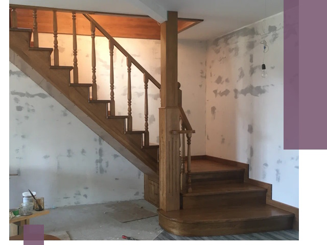 Ремонт деревянных лестниц в Нижневартовске: быстро и качественно