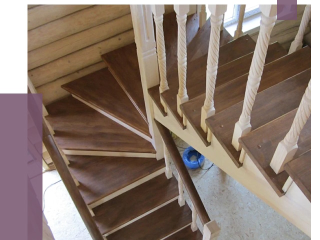 Реставрация деревянных лестниц в Нижневартовске от 4351 руб.