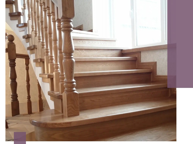 Реставрация деревянных лестниц в Нижневартовске — качественно и быстро