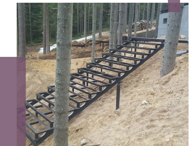 Монтаж металлических лестниц в Нижневартовске от 13727 руб. 