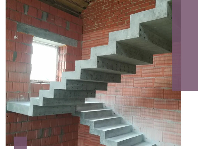 Бетонные лестницы под ключ в Нижневартовске: монтаж, демонтаж, ремонт