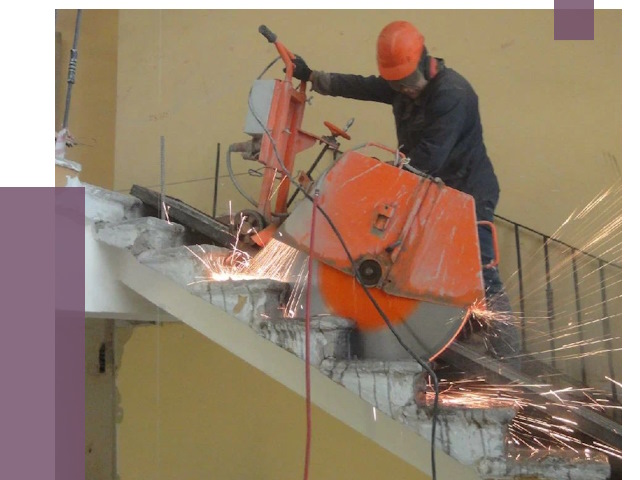 Демонтаж бетонных лестниц в Нижневартовске от 4662 руб. за м2 | ПРОЛЁТ-Нжт