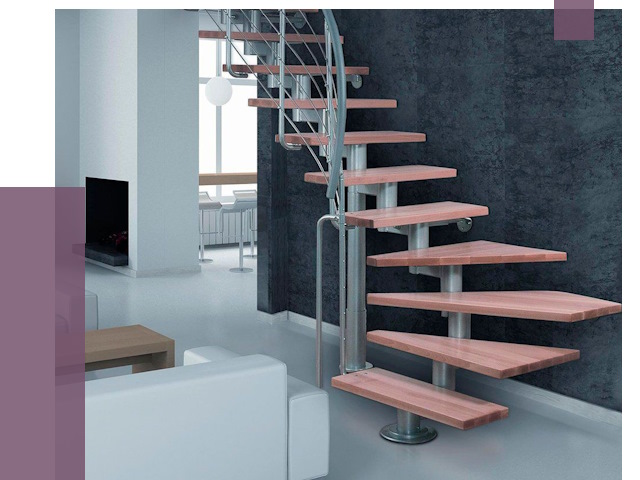 Модульные лестницы в Нижневартовске от 17094 руб. — купить в ПРОЛЁТ-Нжт