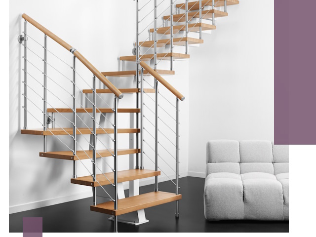 Модульные лестницы под ключ в Нижневартовске — монтаж и изготовление