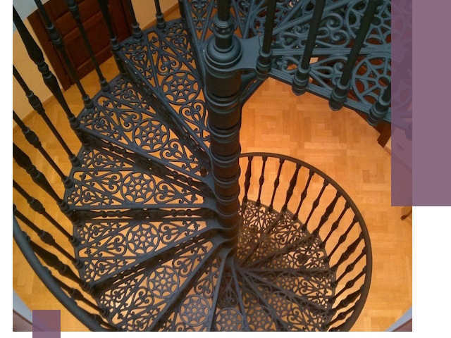 Винтовые лестницы под ключ в Нижневартовске: производство и монтаж