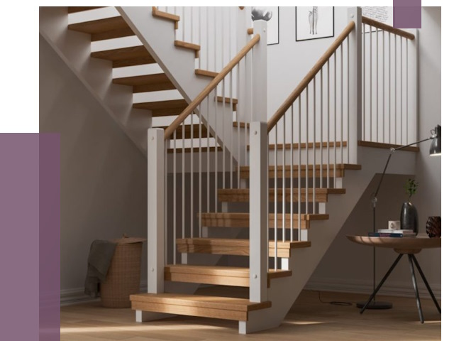 Маршевые лестницы в Нижневартовске от 38591 руб. — монтаж | ПРОЛЁТ-Нжт