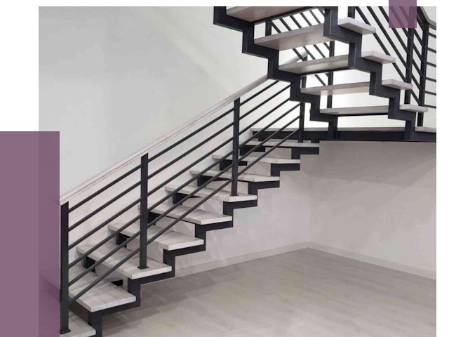 Лестницы на металлокаркасе под ключ в Нижневартовске от 12950 руб. | ПРОЛЁТ-Нжт