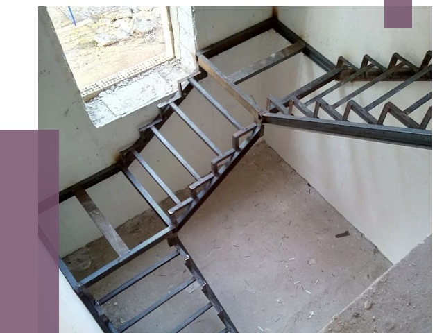 Монтаж лестниц на металлокаркасе в Нижневартовске от 12950 руб. — ПРОЛЁТ-Нжт