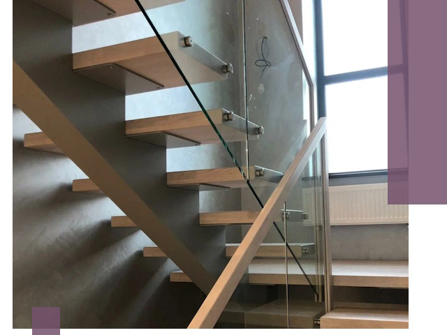 Изготовление лестниц на монокосоуре в Нижневартовске с монтажом и гарантией