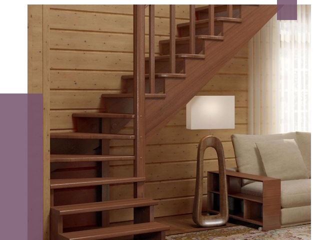 Лестницы эконом класса в Нижневартовске от 18493 руб. бюджетные решения