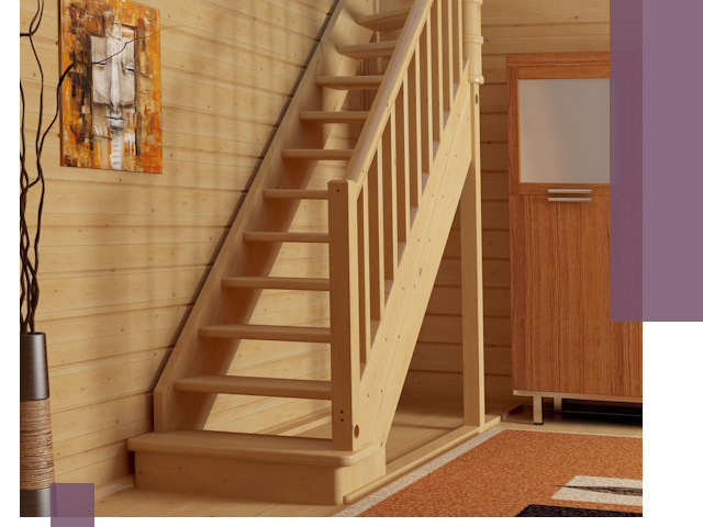 Лестницы эконом класса под ключ в Нижневартовске — недорого и быстро