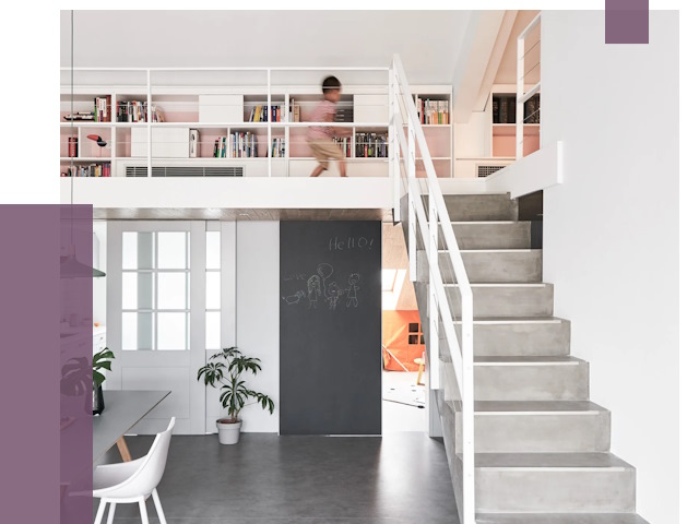 Лестницы для двухуровневой квартиры в Нижневартовске от 178710 руб. | ПРОЛЁТ-Нжт