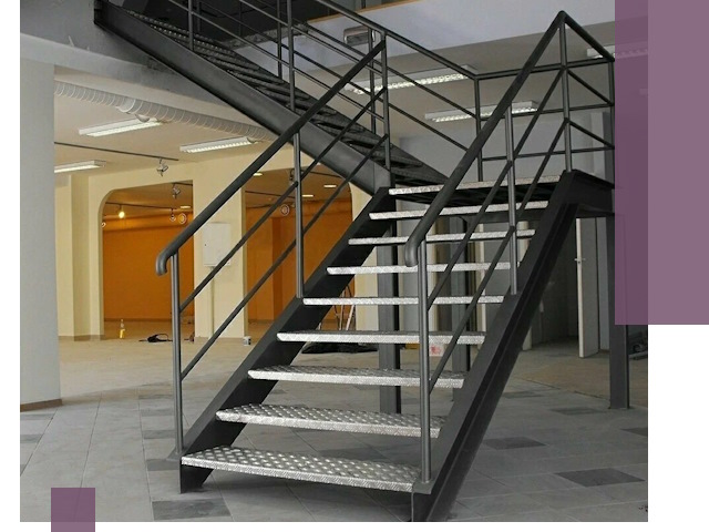 Лестницы для офиса в Нижневартовске: изготовление, монтаж, демонтаж