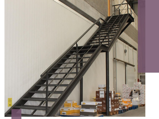 Лестницы для производства в Нижневартовске — изготовление и монтаж