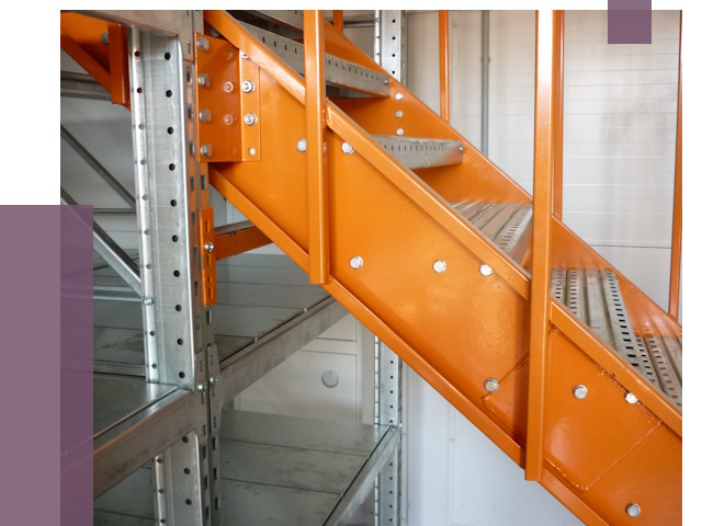 Лестницы для склада в Нижневартовске от 77700 руб. — решения | ПРОЛЁТ-Нжт