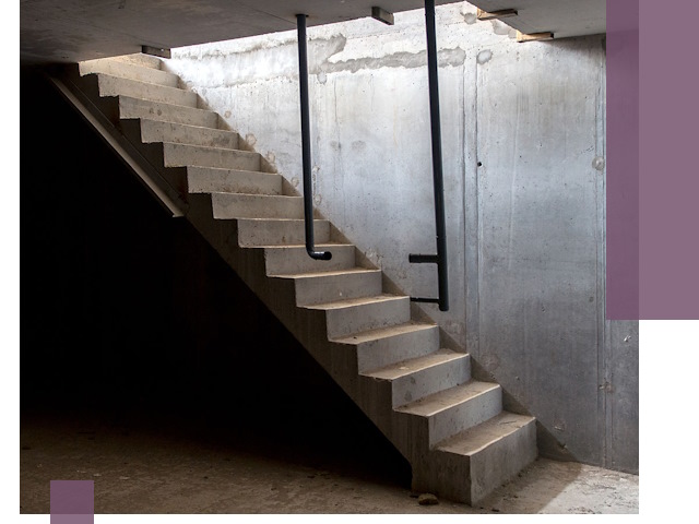 Изготовление и монтаж лестниц в подвале в Нижневартовске