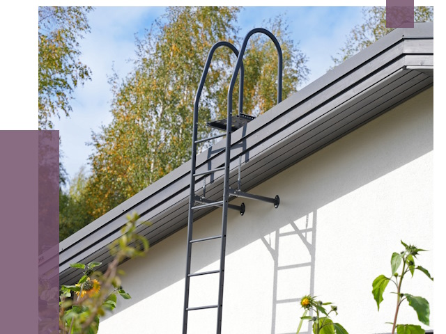 Лестницы на крышу в Нижневартовске от 19373 руб. — монтаж и монтаж ПРОЛЁТ-Нжт