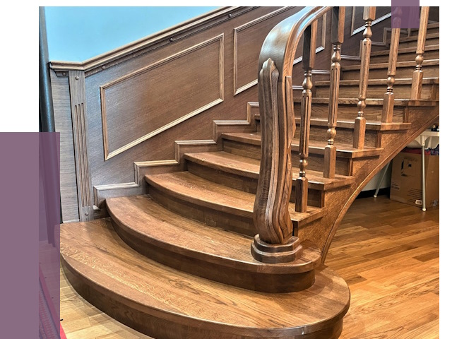 Дубовые лестницы под ключ в Нижневартовске от 178710 руб. — ПРОЛЁТ-Нжт