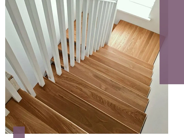 Лестницы из бука в Нижневартовске: изготовление, монтаж и демонтаж