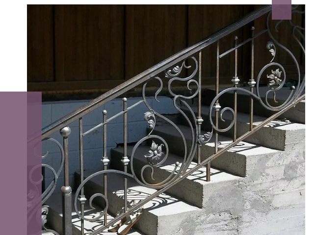 Кованые перила в Нижневартовске от 8806 руб. под ключ — качество от ПРОЛЁТ-Нжт