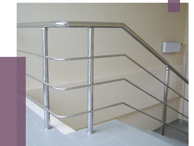 Алюминиевые перила в Нижневартовске от 6423 руб. под ключ | ПРОЛЁТ-Нжт