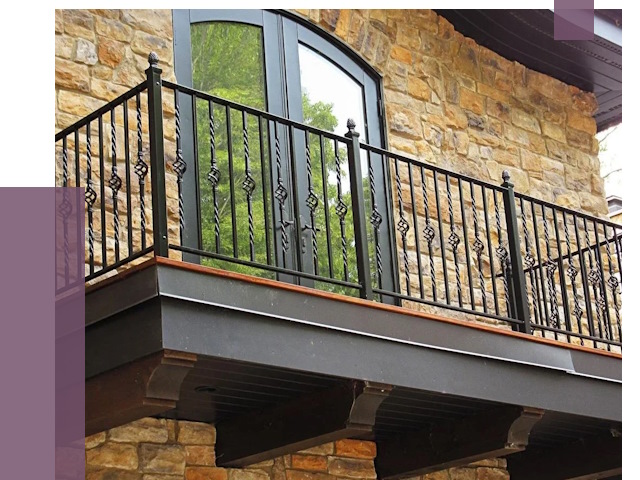 Балконные ограждения в Нижневартовске от 8133 руб. — купить | ПРОЛЁТ-Нжт