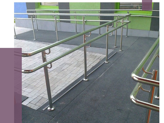 Ограждения пандусов в Нижневартовске от 4403 руб. монтаж | ПРОЛЁТ-Нжт