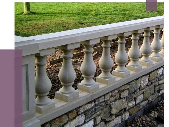 Установка балюстрады в Нижневартовске от 12950 руб. под ключ 