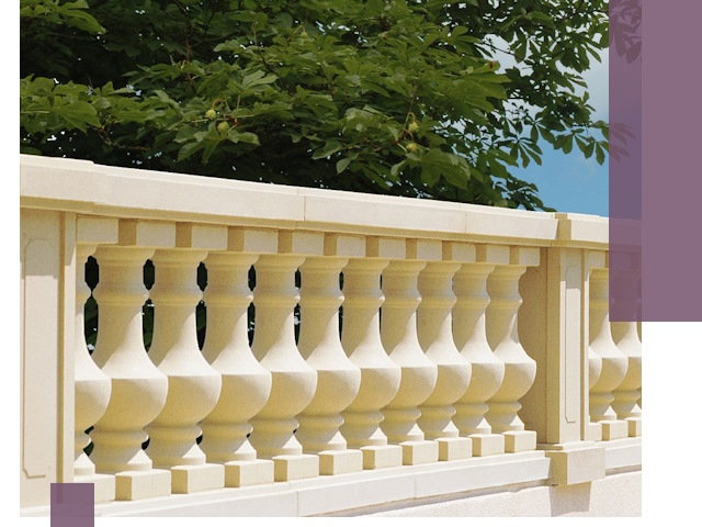 Установка балюстрады в Нижневартовске: изготовление и монтаж под ключ