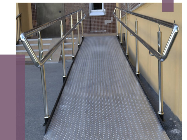 Пандусы в Нижневартовске от 12432 руб. — установка для инвалидов | ПРОЛЁТ-Нжт