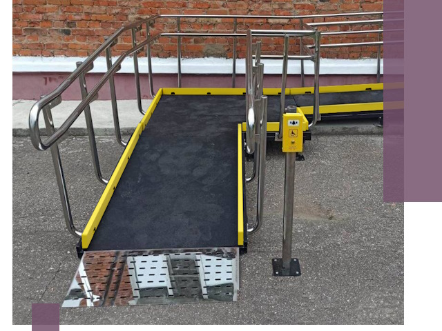 Изготовление наклонных пандусов для инвалидов в Нижневартовске