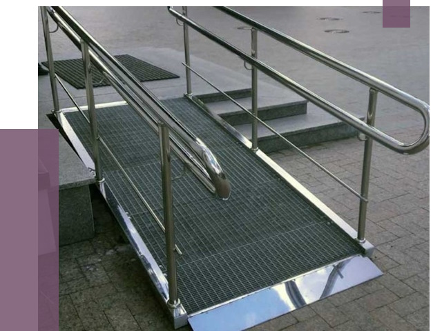 Монтаж пандусов для инвалидов в Нижневартовске от 8723 руб. под ключ | ПРОЛЁТ-Нжт