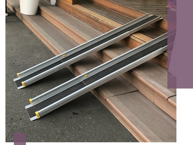 Телескопические пандусы под ключ в Нижневартовске — изготовление и монтаж