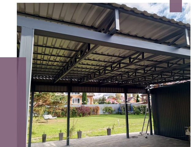 Монтаж навесов в Нижневартовске от 7459 руб. — установка навеса | ПРОЛЁТ-Нжт