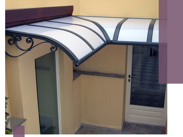 Монтаж козырьков любой сложности в Нижневартовске под ключ