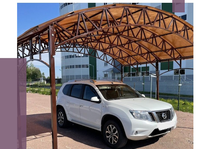 Недорогие навесы в Нижневартовске от 43512 руб. | ПРОЛЁТ-Нжт