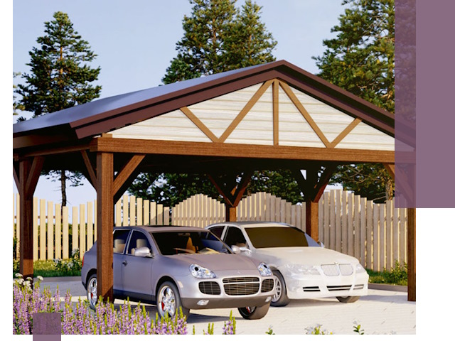 Навесы для автомобиля в Нижневартовске — изготовление и монтаж