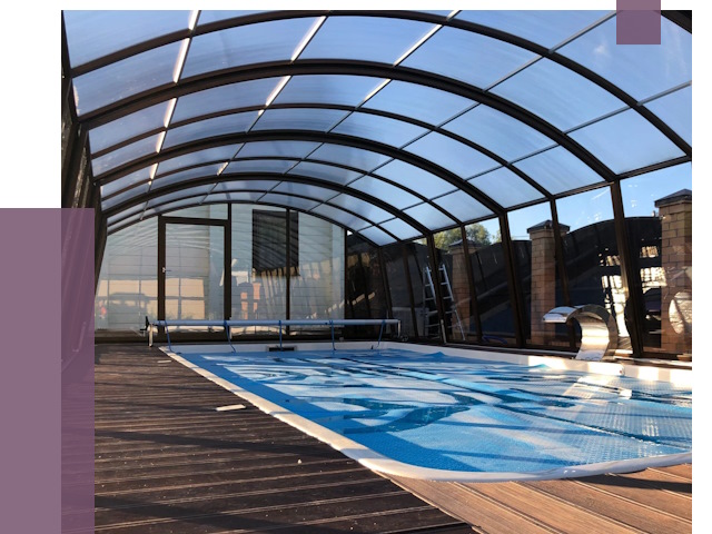 Навесы для бассейна в Нижневартовске от 16990 руб. под ключ | ПРОЛЁТ-Нжт