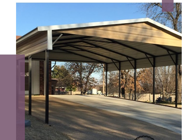 Двускатные навесы в Нижневартовске от 8133 руб.  | ПРОЛЁТ-Нжт