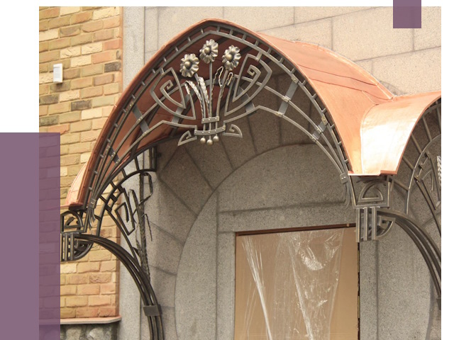 Арочные козырьки в Нижневартовске от 14763 руб. 