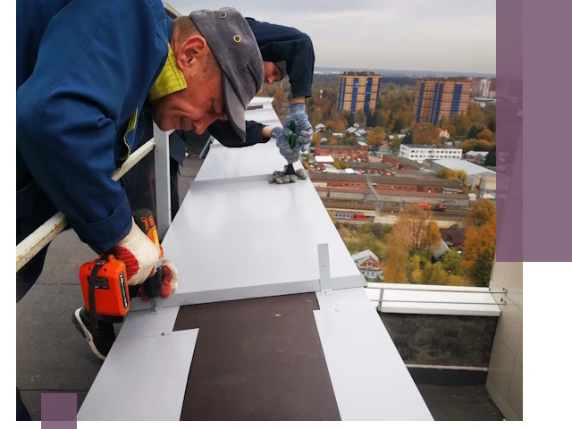 Монтаж парапетов в Нижневартовске — установка прочных металлических ограждений