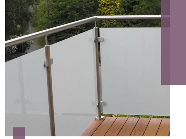 Алюминиевые парапеты для балконов и террас в Нижневартовске