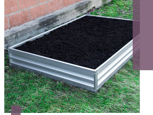 Металлические бордюры для грядок в Нижневартовске: прочность и аккуратность