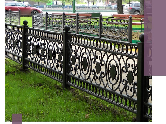 Секционные газонные ограждения под ключ в Нижневартовске