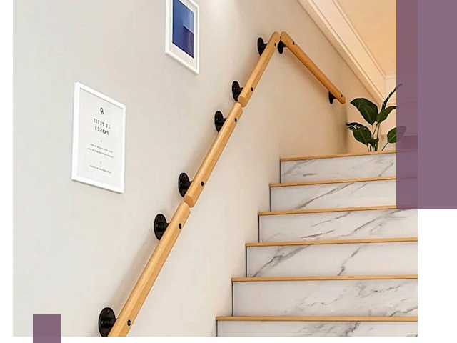 Поручни металлические и деревянные под ключ в Нижневартовске