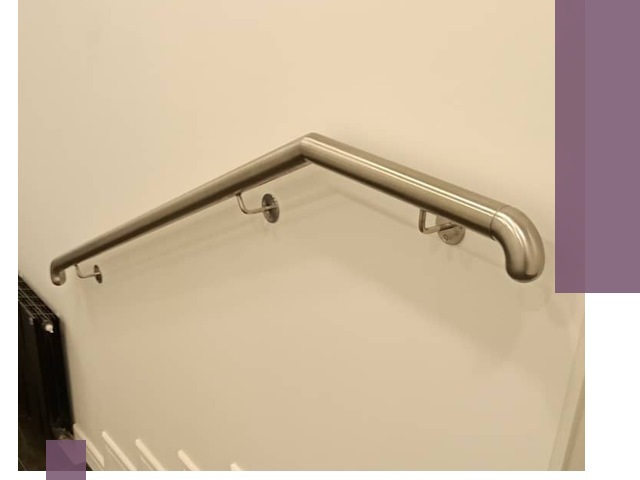 Изготовление пристенных поручней в Нижневартовске под ключ за сроки