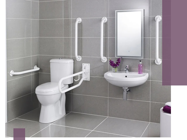 Поручни для санузлов в Нижневартовске: установка, ремонт и монтаж