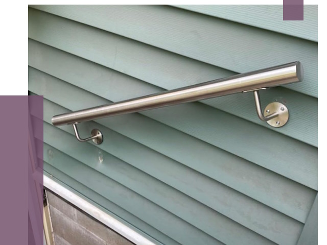 Поручни из нержавеющей стали в Нижневартовске от 7770 руб.  | ПРОЛЁТ-Нжт