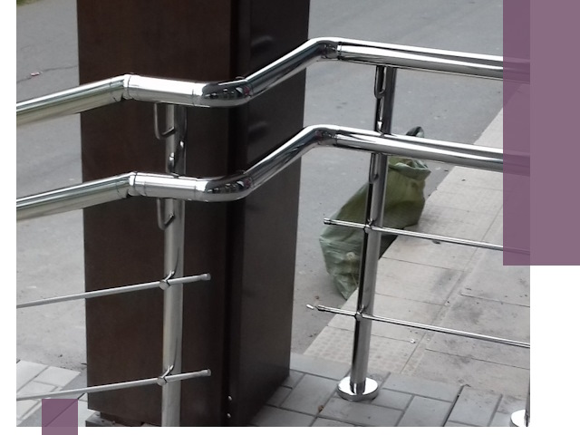 Монтаж поручней из нержавеющей стали в Нижневартовске качественно и быстро